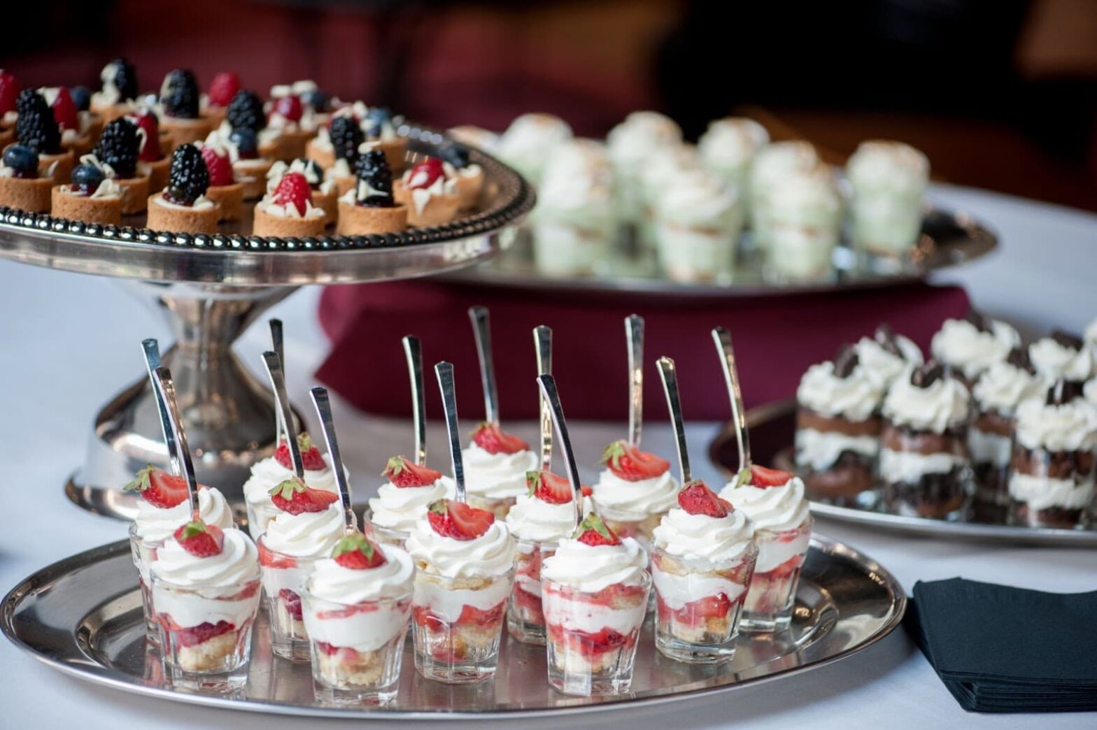 Catering Dessert bites for an event